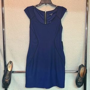 Express blue dress